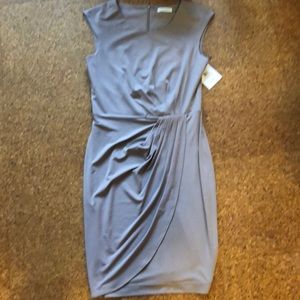 Calvin Klein never worn draped dress